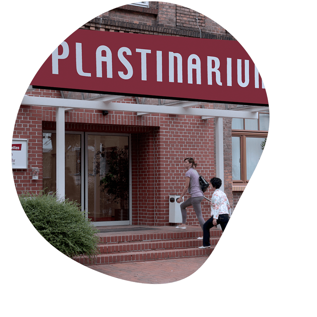 Exterior of the Plastinarium Plastination Museum in Guben, Germany